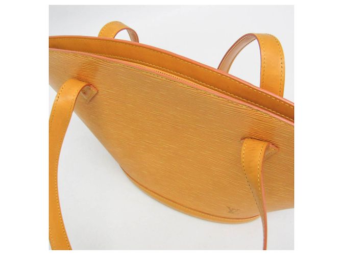 Borsa a Spalla Louis Vuitton Epi Saint-Jacques PM Giallo - vista 15