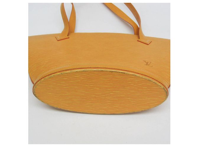 Borsa a Spalla Louis Vuitton Epi Saint-Jacques PM Giallo - vista 4