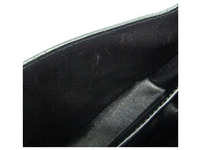 Bolsa de ombro Louis Vuitton Epi Cartouchiere M52242 Feminina Preto - vista 14