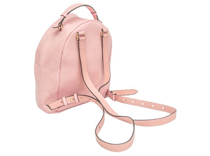 Mochila Louis Vuitton Monogram Empreinte Sorbonne M44019 para mujer Rosa - vista 2