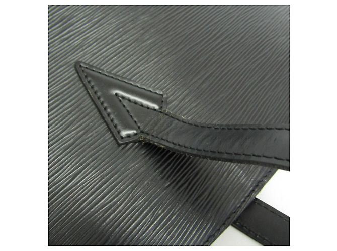 Borsa a Spalla Louis Vuitton Epi Lussac Nero - vista 13
