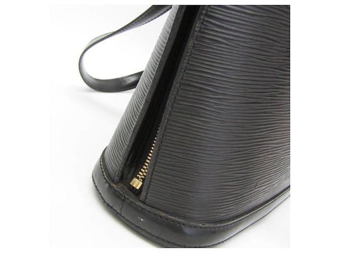 Borsa a Spalla Louis Vuitton Epi Lussac Nero - vista 7
