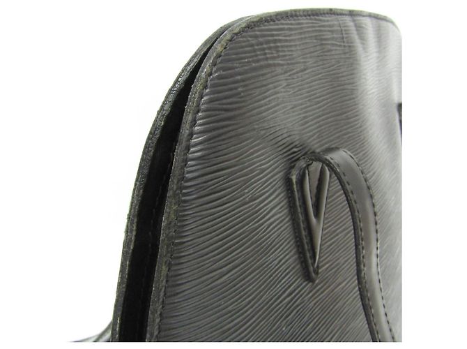 Borsa a Spalla Louis Vuitton Epi Lussac Nero - vista 8