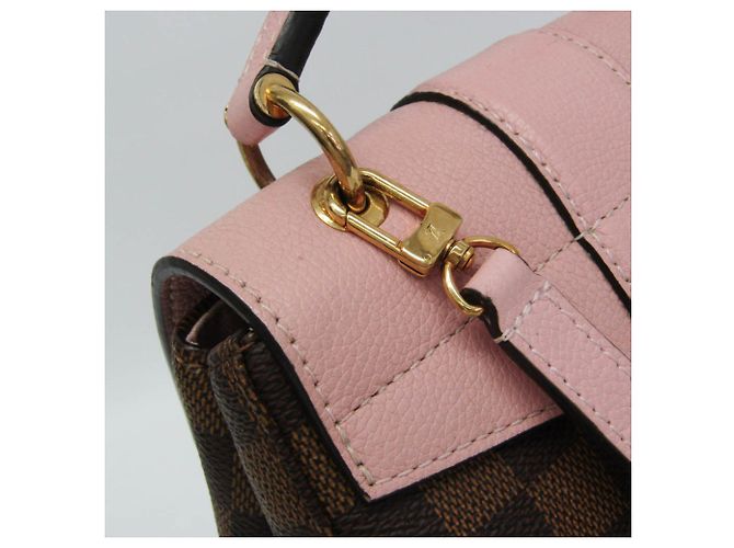 Zaino Louis Vuitton Damier Clapton Marrone Rosa - vista 7