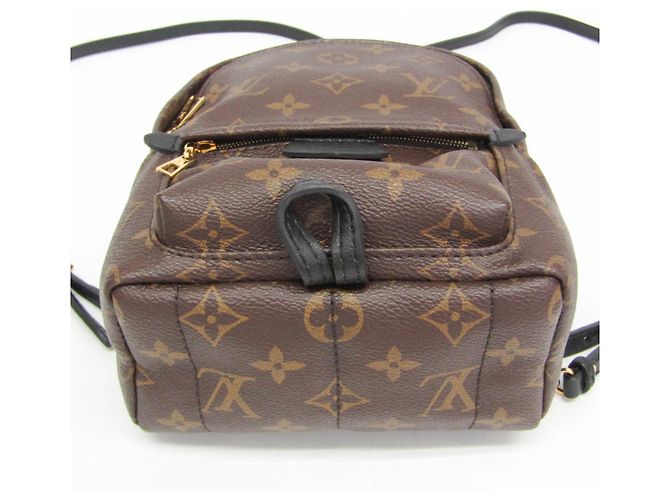 Zaino Louis Vuitton Monogram Palm Springs Mini M41562 Marrone - vista 5