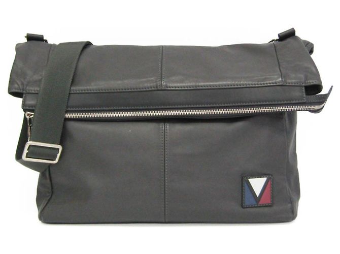 Borsa Tote da uomo Louis Vuitton V-Line Gaston Move Grigio antracite - vista 13