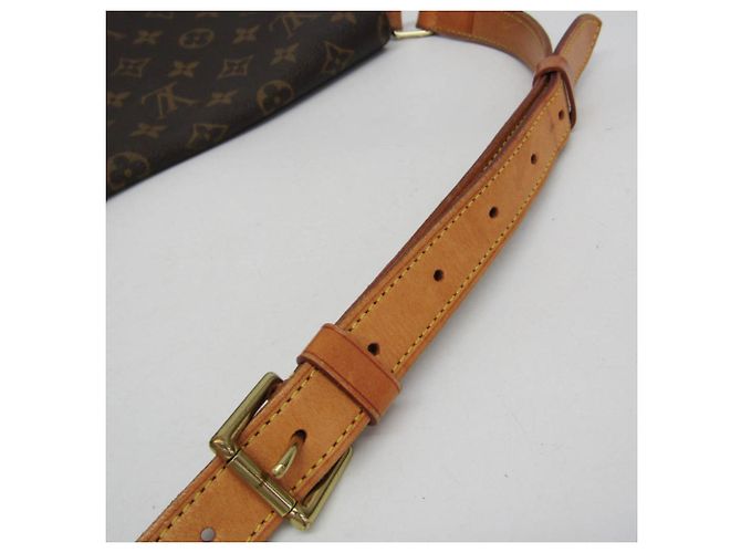 Borsa a Spalla Louis Vuitton Monogram Musette Marrone - vista 11