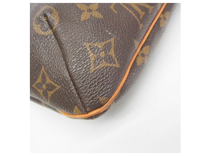 Borsa a Spalla Louis Vuitton Monogram Musette Marrone - vista 4