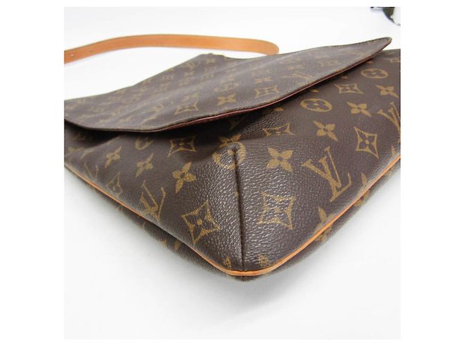 Borsa a Spalla Louis Vuitton Monogram Musette Marrone - vista 5