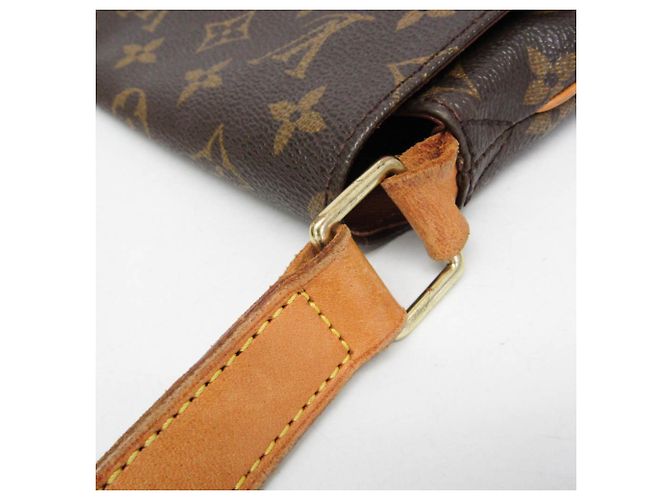 Borsa a Spalla Louis Vuitton Monogram Musette Marrone - vista 8