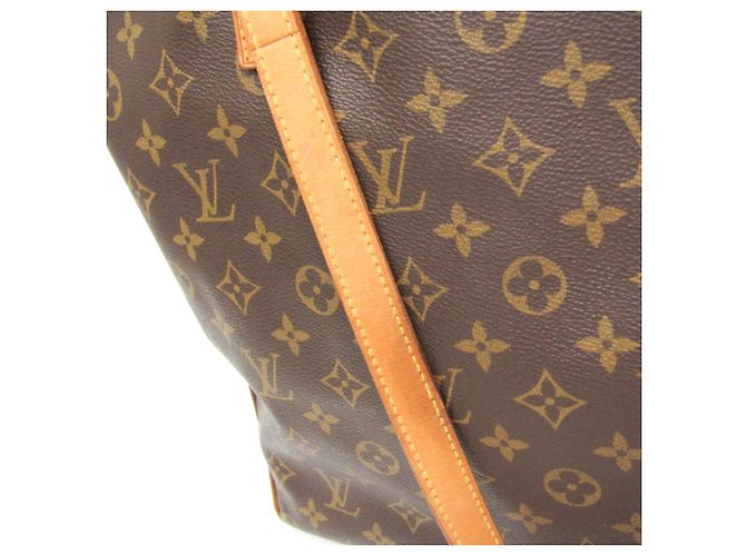 Borsa Tote Louis Vuitton Monogram Cabas Mezzo M51151 Marrone - vista 10
