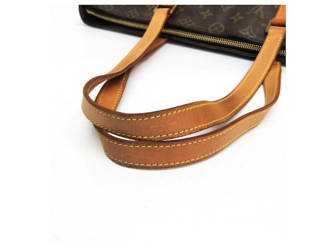 Borsa Tote Louis Vuitton Monogram Cabas Mezzo M51151 Marrone - vista 11
