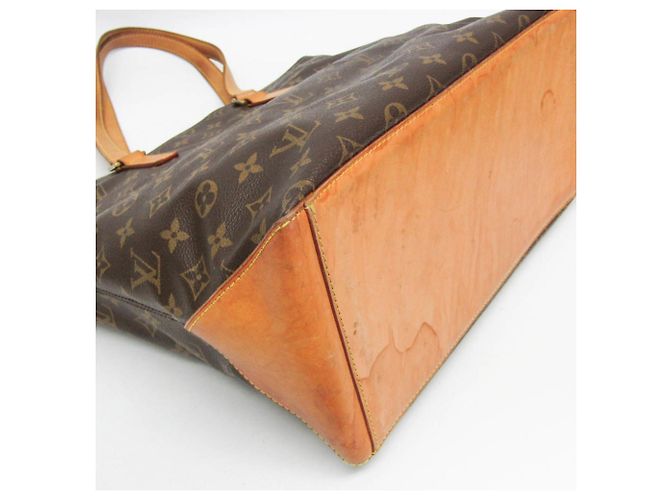 Borsa Tote Louis Vuitton Monogram Cabas Mezzo M51151 Marrone - vista 4
