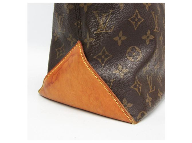 Borsa Tote Louis Vuitton Monogram Cabas Mezzo M51151 Marrone - vista 6