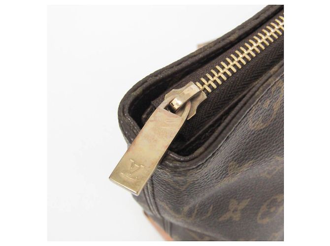 Borsa Tote Louis Vuitton Monogram Cabas Mezzo M51151 Marrone - vista 8