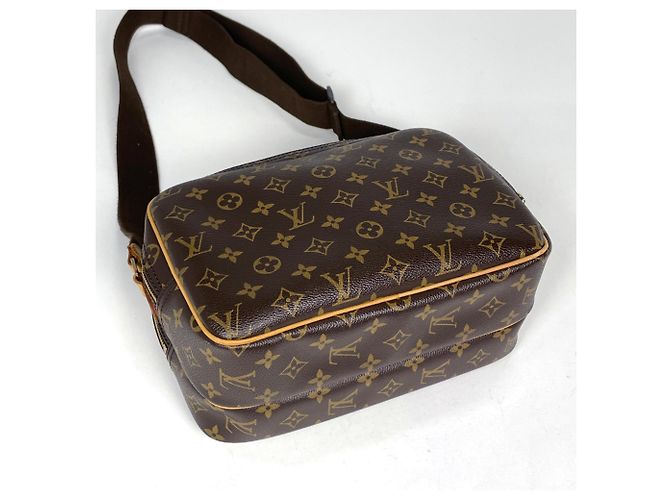 Louis Vuitton Reporter PM Schultertasche Braun Monogramm - Ansicht 2