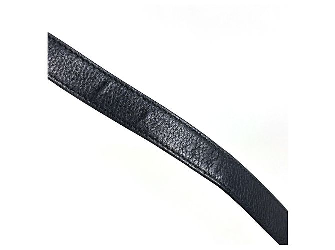 Borsa a tracolla Loewe Anagram Flamenco in pelle nera Nero - vista 6