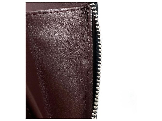 Cartera larga Chanel en piel de becerro granulada negra Negro - vista 4