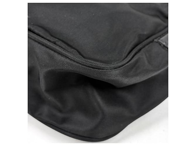 Borsa a tracolla Prada in nylon nero - vista 3
