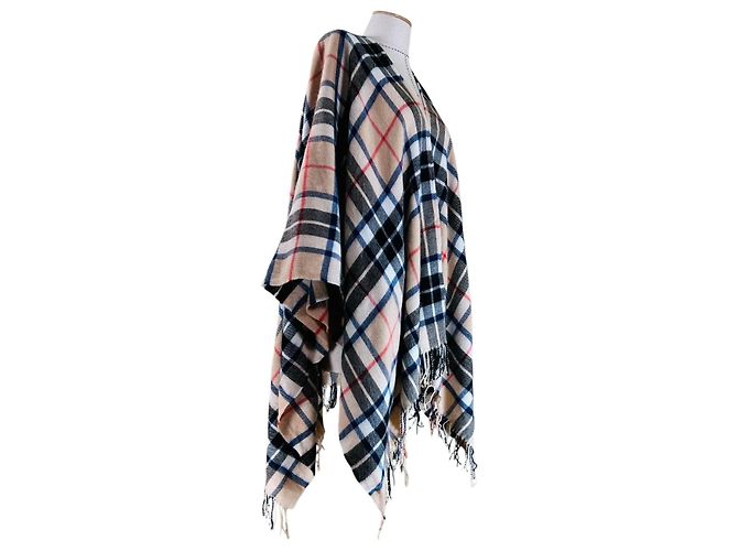 Autre Marque Lochcarron of Scotland Poncho in lana a quadri - vista 2