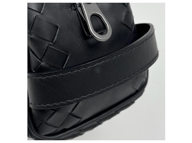 Clutch Bottega Veneta Intrecciato Nero - vista 5