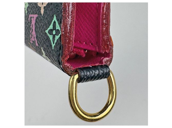Louis Vuitton Monogram Multicolore Long Wallet Black - view 3