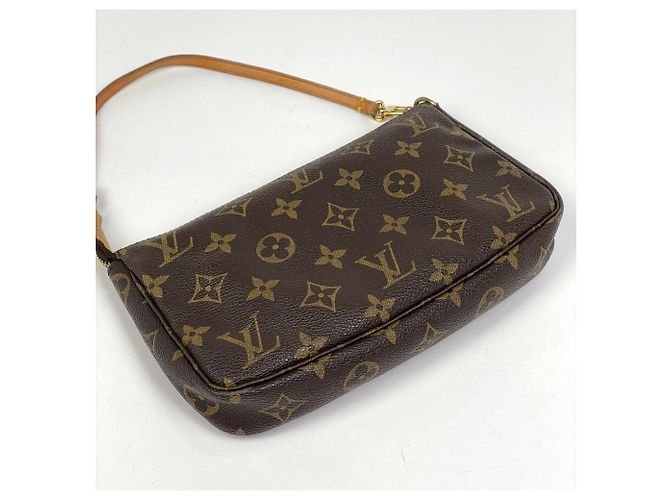 Louis Vuitton Monogram Pochette Accessoires Marrone - vista 2