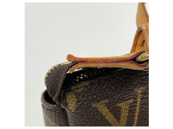 Louis Vuitton Monogram Pochette Accessoires Marrone - vista 4