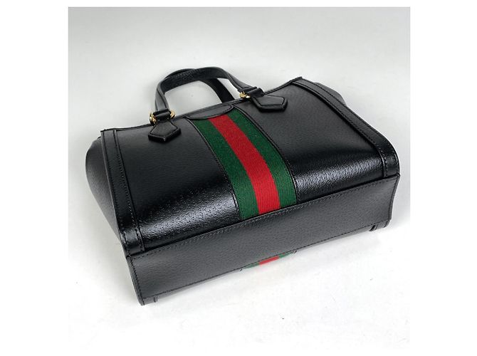 Gucci Ophidia Kleine Handtasche Schwarz - Ansicht 2