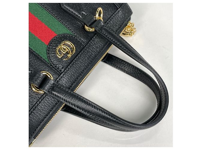 Gucci Ophidia Kleine Handtasche Schwarz - Ansicht 5