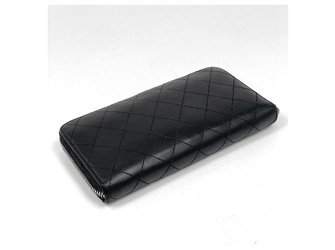 Timeless Chanel Coco Mark Long Wallet in Schwarz - Ansicht 2