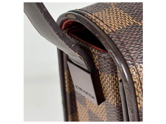 Borsa a Spalla Louis Vuitton Tribeca Carre Marrone Damier ebene - vista 6