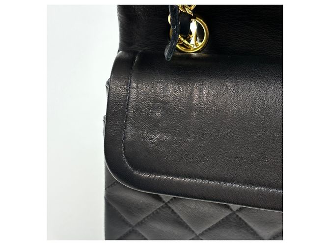 Borsa a Spalla Chanel Matelassé Nero - vista 10