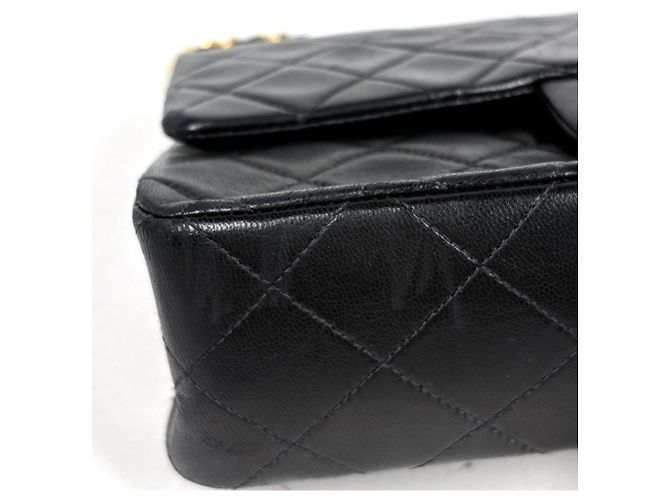 Borsa a Spalla Chanel Matelassé Nero - vista 3