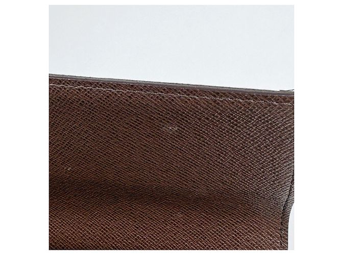 Cartera larga Louis Vuitton Damier Marrón Castaño Damier ebene - vista 5