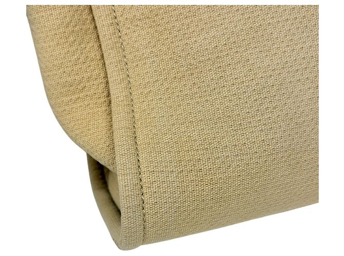 Borsa Tote Chanel Deauville Line con catena Beige - vista 4
