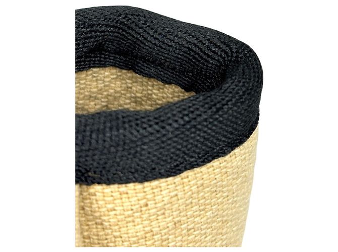 Borsa Tote Chanel Deauville Line con catena Beige - vista 5
