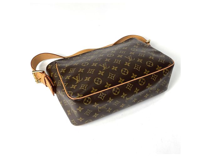 Borsa a tracolla Louis Vuitton Viva Cite GM Marrone Monogramma - vista 2