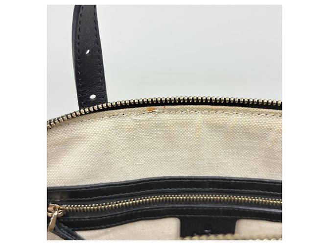 Bolsa Gucci Microguccissima em couro envernizado preto - vista 6