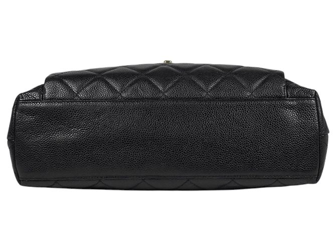Borsa Tote Chanel Coco Mark Chain Nero - vista 5