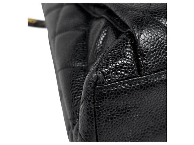 Borsa Tote Chanel Coco Mark Chain Nero - vista 6