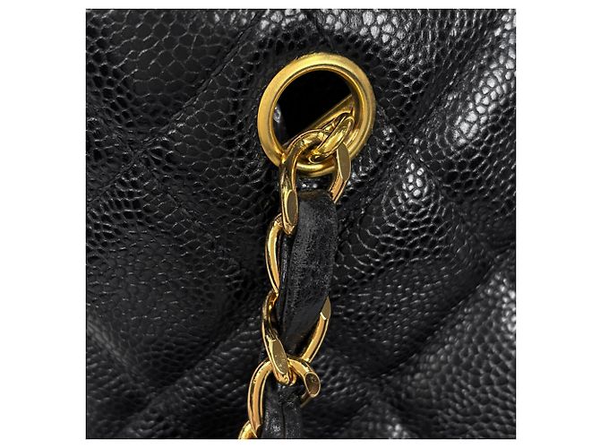 Borsa Tote Chanel Coco Mark Chain Nero - vista 9