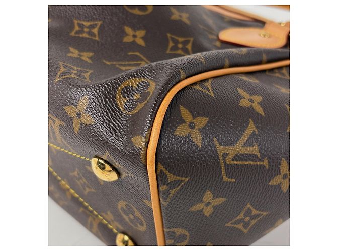 Borsa Tote Louis Vuitton Tivoli PM Marrone Monogramma - vista 3
