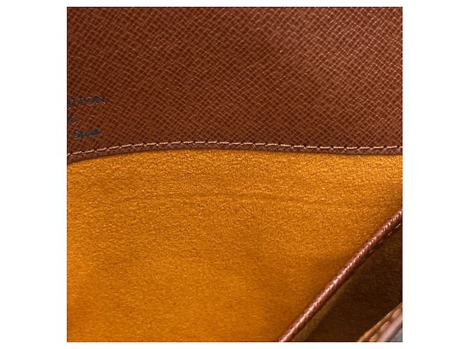 Borsa a tracolla Louis Vuitton Musette Tango Marrone - vista 7