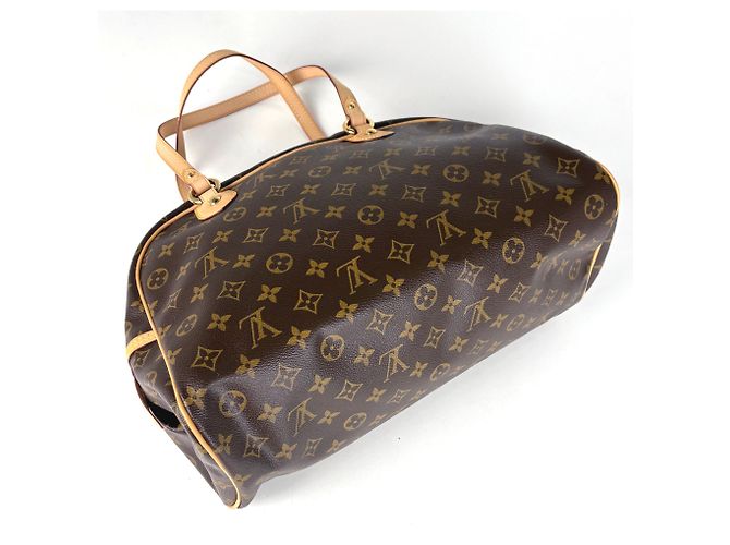 Borsa Tote Louis Vuitton Montorgueil GM Marrone Monogramma - vista 2