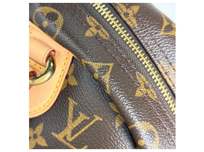 Borsa Tote Louis Vuitton Montorgueil GM Marrone Monogramma - vista 4