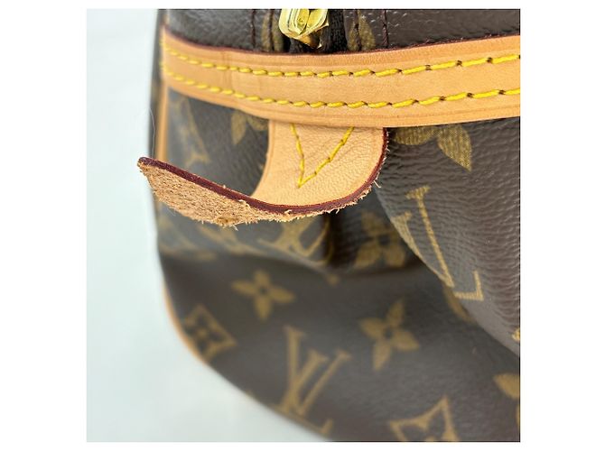 Borsa Tote Louis Vuitton Montorgueil GM Marrone Monogramma - vista 6
