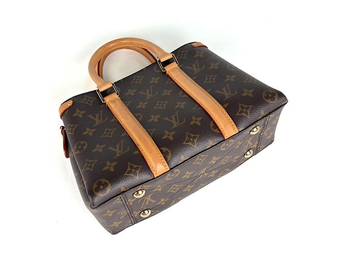 Borsa Louis Vuitton Soufflot BB Marrone Monogramma - vista 2
