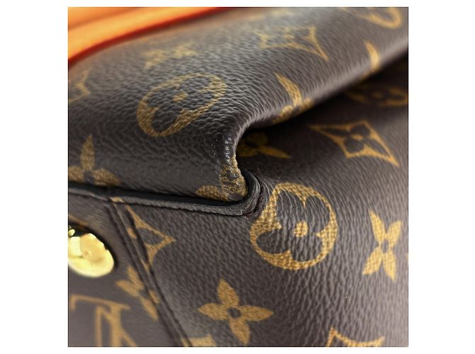 Borsa Louis Vuitton Soufflot BB Marrone Monogramma - vista 3