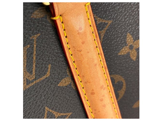 Borsa Louis Vuitton Soufflot BB Marrone Monogramma - vista 4